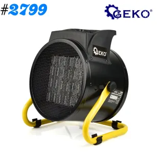 Nagrzewnica elektryczna ceramiczna z termostatem 3kW / 230V Geko